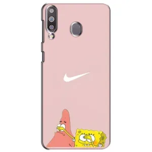 Чохол з принтом «Патрік і Губка» для Samsung Galaxy M30 (M305)