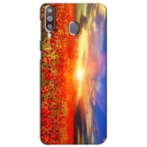 Чохол з картинкою (Стильні) Самсунг Ґелексі M30 - (AlphaPrint) (Поле тюльпанів)
