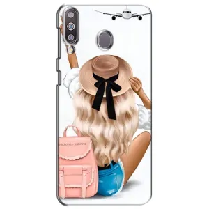 Чехол с печатью для Samsung Galaxy M30 (M305) - (Мода) (AlphaPrint) (Путешествие)