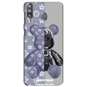Круті Чохли Луі Віттон для Samsung Galaxy M30 (M305) (AlphaPrint) (Робот Медведик)