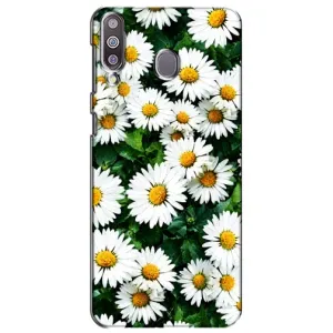 Чохол з картинкою (Стильні) Самсунг Ґелексі M30 - (AlphaPrint) (Ромашки)