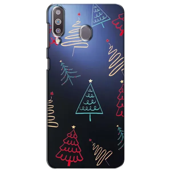 Чехол с принтом «Рождественские елки» для Samsung Galaxy M30 (M305)