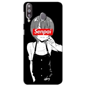 Чехлы Персонажи Аниме Наруто для Samsung Galaxy M30 (M305) (AlphaPrint) (Senpai)