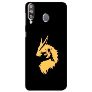 Naruto Anime Чохли для Самсунг Ґелексі M30 (AlphaPrint) (силует Курама Наруто)