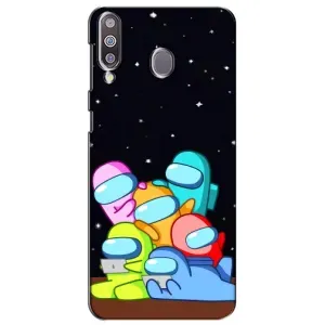 Чохли Амонг Ас для Samsung Galaxy M30 (M305) (AlphaPrint) (Скіни в космосі)