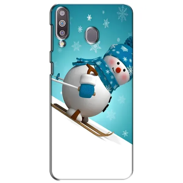 Чохол з принтом «Сніговик на лижах» для Samsung Galaxy M30 (M305) Чохол з принтом «Сніговик на лижах» для Samsung Galaxy M30 (M305)