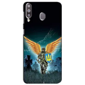 Чехлы с картинкой ЗСУ для Samsung Galaxy M30 (M305) (AlphaPrint) (Солдат ЗСУ)