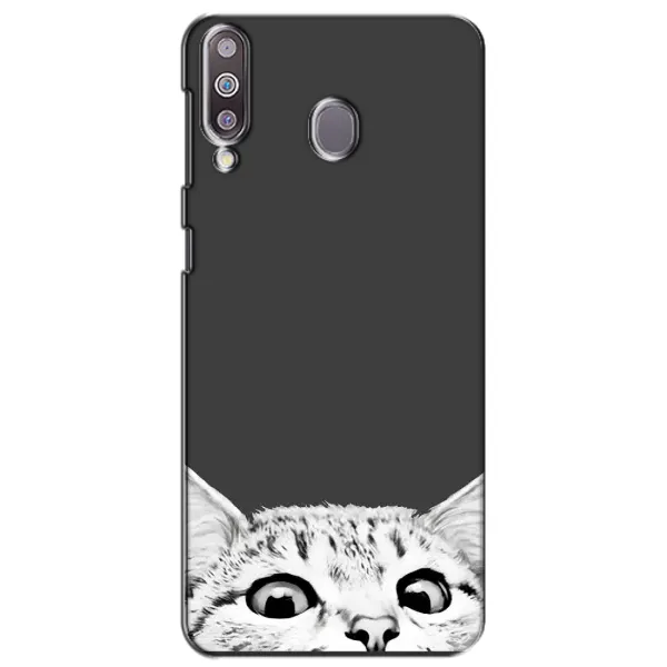 Чехол с принтом «Выглядывает кот» для Samsung Galaxy M30 (M305) Чехол с принтом «Выглядывает кот» для Samsung Galaxy M30 (M305)