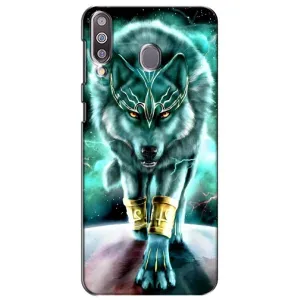 Захисні чохли для Самсунг Ґелексі M30 (AlphaPrint) (ХІТ продаж) ВОВК