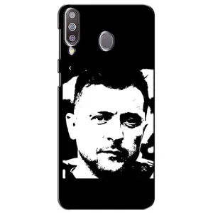 Чохол для Samsung Galaxy M30 (M305) (AlphaPrint - с принтом Зеленського) (Зеленский АРТ)