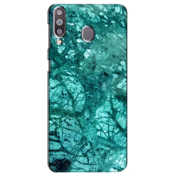 Чехол с принтом «Зеленый мрамор» для Samsung Galaxy M30 (M305)