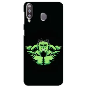 Чехлы с героями Марвел Samsung Galaxy M30 (M305) (VPrint) (Зелёный Халк)