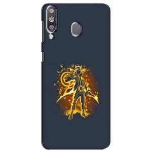 Naruto Anime Чохли для Самсунг Ґелексі M30 (AlphaPrint) (золотий Наруто)