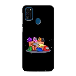 Чехол Амонг Ас для Samsung Galaxy M30s (M307) (AlphaPrint) (Амонг-ас)