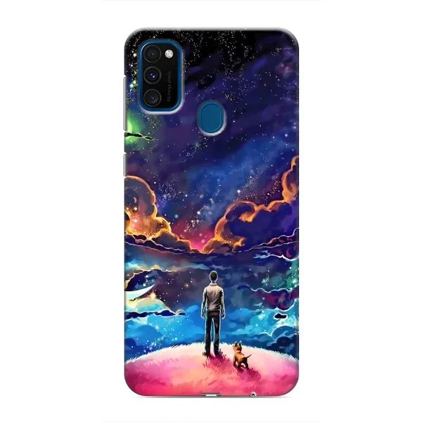 Чехол с принтом «Галактический вид» для Samsung Galaxy M30s (M307)