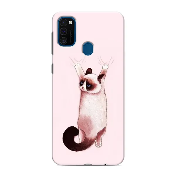 Чехол с принтом «Котик падает» для Samsung Galaxy M30s (M307) Чехол с принтом «Котик падает» для Samsung Galaxy M30s (M307)