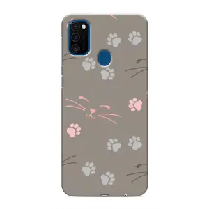 Чохол з малюнком кіт на Samsung Galaxy M30s (M307) (Лапи і вуса)