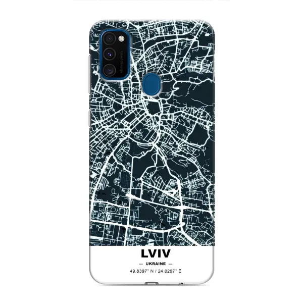 Чохол з принтом «Львів» для Samsung Galaxy M30s (M307)