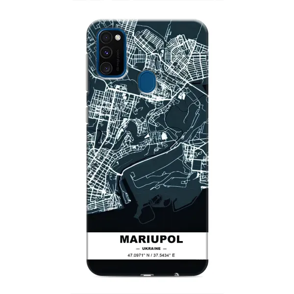 Чохол з принтом «Маріуполь» для Samsung Galaxy M30s (M307)