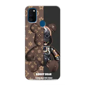 Круті Чохли Луі Віттон для Samsung Galaxy M30s (M307) (AlphaPrint) (Ведмідь Луі Вітон)