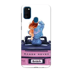 Чехол с принтом «На машине» для Samsung Galaxy M30s (M307)