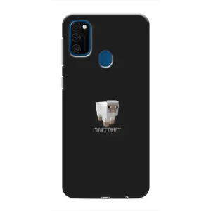 Чохол Майнкрафт на Samsung Galaxy M30s (M307) (AlphaPrint) Minecraft (Овечка Майнкрафт)