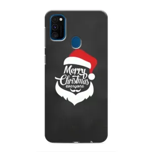 Різдвяні Чохли для Samsung Galaxy M30s (M307) (VPrint) (Санта Крісмас)