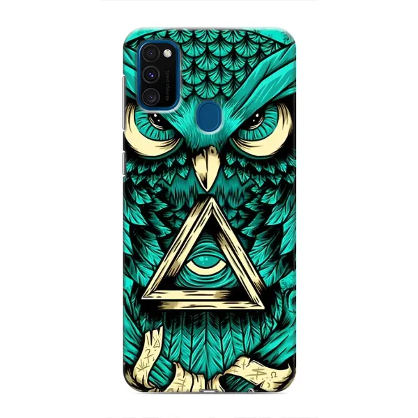 Чехол с принтом «Сова с глазом» для Samsung Galaxy M30s (M307)