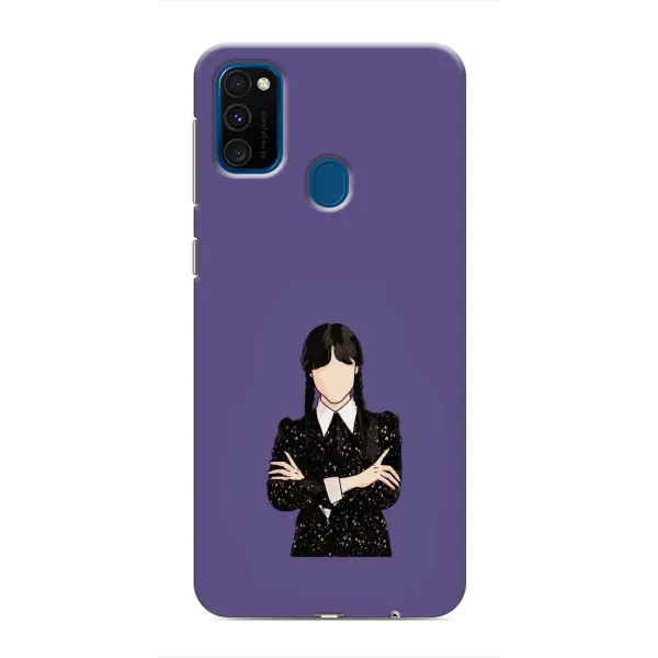 Чехол с принтом «Уэнздей в черном» для Samsung Galaxy M30s (M307)