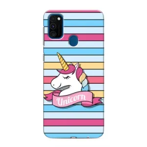 Чохол для Самсунґ Ґалаксі М30с - (Єдинорожки - Новинки) (AlphaPrint) (Unicorn)