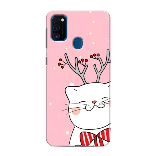 Чехол с принтом «Зимний кот» для Samsung Galaxy M30s (M307) Чехол с принтом «Зимний кот» для Samsung Galaxy M30s (M307)
