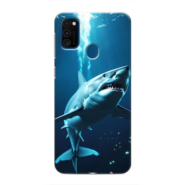 Чехол с принтом «Акула под водой» для Samsung Galaxy M31 Чехол с принтом «Акула под водой» для Samsung Galaxy M31