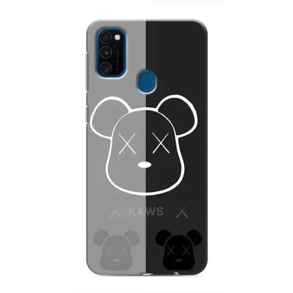 Чехол с принтом «БеарБрик глаза» для Samsung Galaxy M31