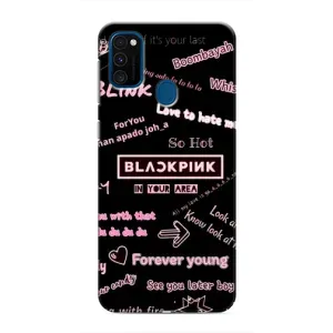 Чехол с музыкальной группой для Samsung Galaxy M31 (BLACKPINK)