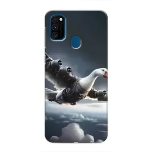Чохол з мемом Тралалело тралала на Samsung Galaxy M31 (Бомбардіні гусіні)