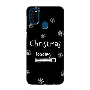 Рождественские, Праздничные Чехлы для Самсунг М31 (Christmas loading)