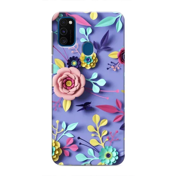 Чохол з принтом «Дизайн квітів» для Samsung Galaxy M31