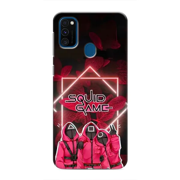 Чехол с принтом «Охранники Игра кальмара» для Samsung Galaxy M31 Чехол с принтом «Охранники Игра кальмара» для Samsung Galaxy M31