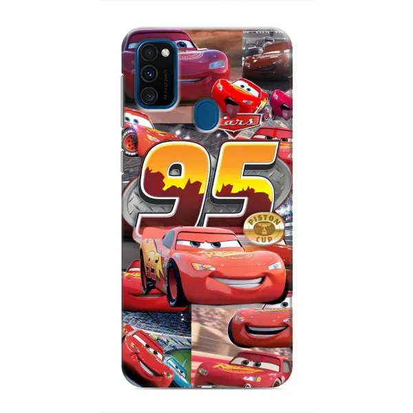 Чохол з принтом «Колаж Блискавка Маквін» для Samsung Galaxy M31