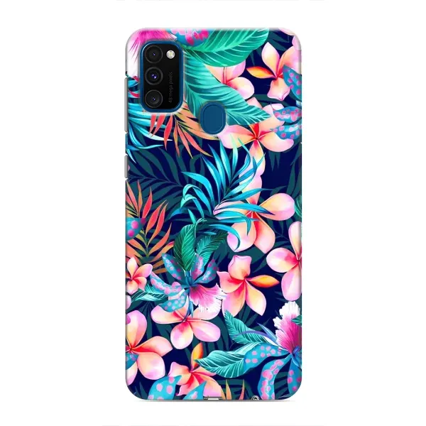 Чохол з принтом «Мальовничі квіти» для Samsung Galaxy M31