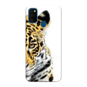 Чехлы с картинками животных Samsung Galaxy M31 (Леопард)