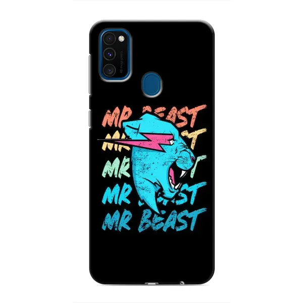 Чохол з принтом «logo Mr beast» для Samsung Galaxy M31