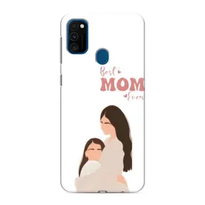 Чехлы для мамы на Samsung Galaxy M31 (Мама и дочка)