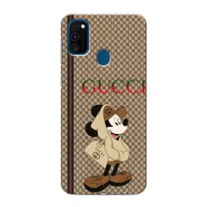 Чехлы ГУЧЧИ для Самсунг М31 (AlphaPrint) (Mickey GUCCI)