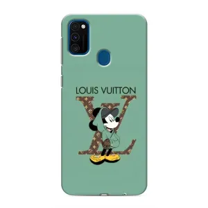 Чехлы Луи Витон для Samsung Galaxy M31 (AlphaPrint - LOUIS VUITTON) (Микки Маус LV)