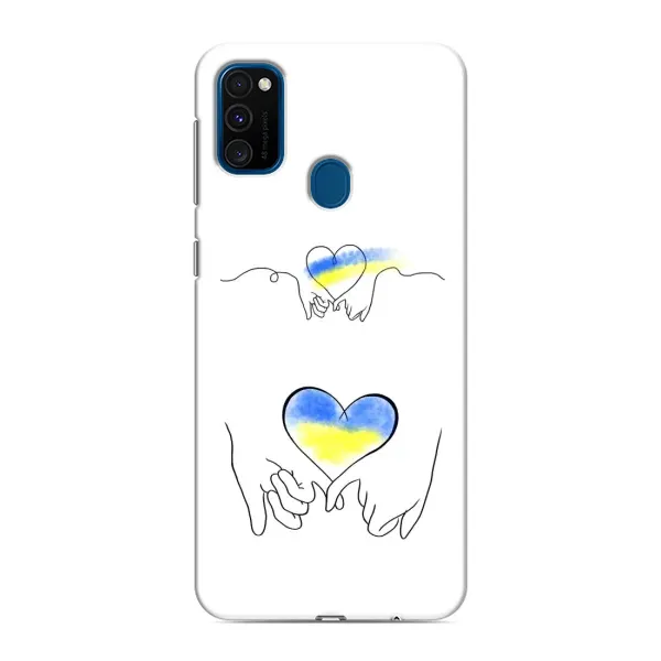 Чехол с принтом «Мир Украине» для Samsung Galaxy M31