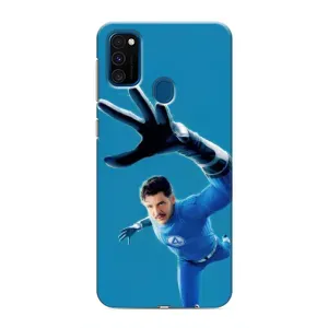 Чехол с принтом Фантастическая четверка для Samsung Galaxy M31 (Мистер Фантастик супергерой)