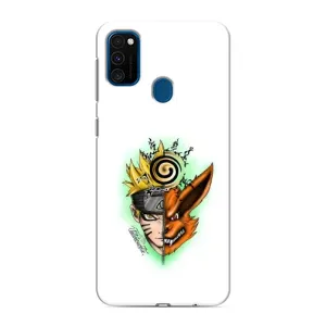 Naruto Anime Чехлы для Самсунг М31 (AlphaPrint) (Наруто Курама)
