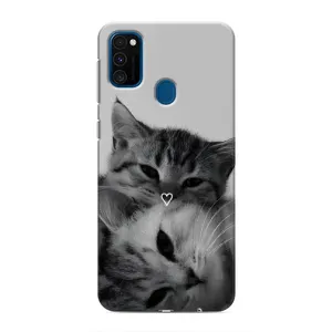 Чохол з малюнком кіт на Samsung Galaxy M31 (Пара котів)