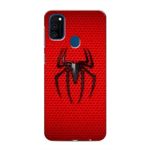 Чехол с человеком пауком для Samsung Galaxy M31 - (AlphaPrint) (Паук Марвел)